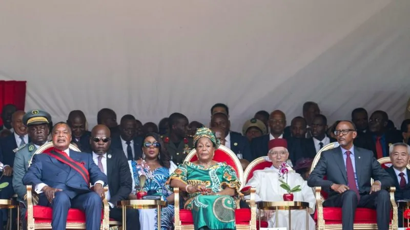 Denis Sassou Nguesso investi pour un nouveau mandat: Paul Kagame parmi les dirigeants africains présents à Brazzaville