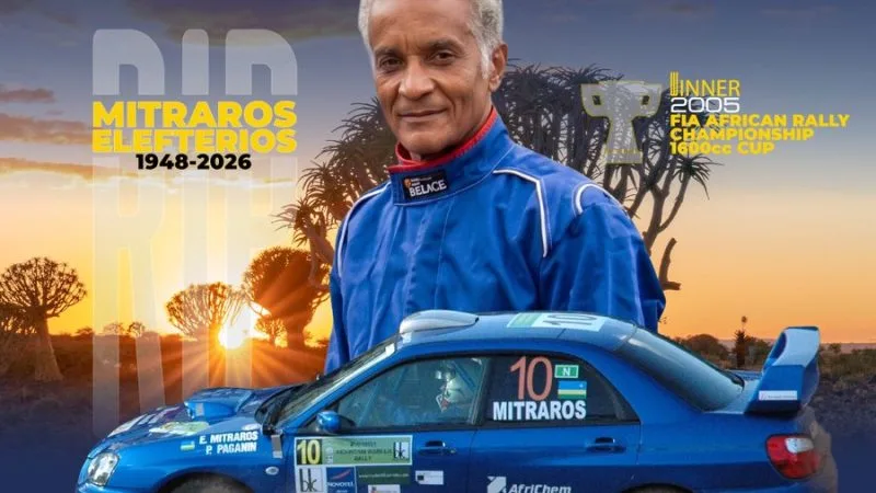 Le monde du rallye rwandais en deuil: Elefter Mitraros s’est éteint à l’âge de 78 ans