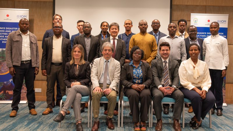 Le Japon et l’OIM lancent une initiative pour renforcer la résilience climatique et prévenir les déplacements liés aux catastrophes au Rwanda