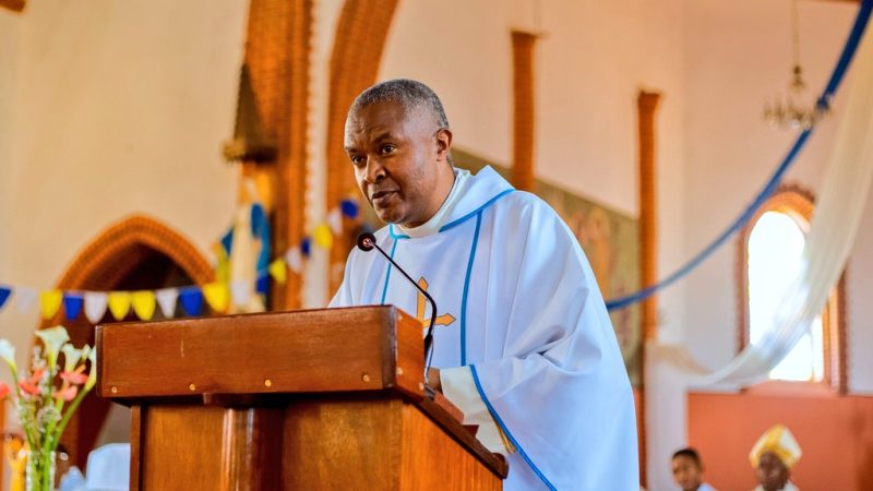 Diocèse Kabgayi: l’abbé Jean de Dieu Hodari nommé vicaire général