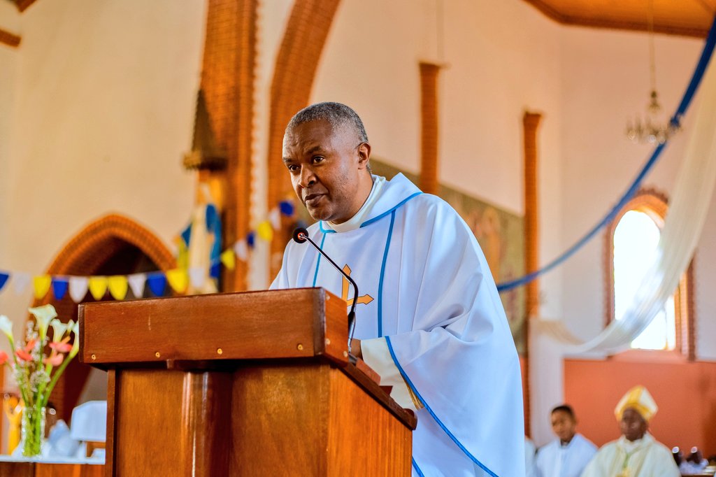Diocèse Kabgayi: l’abbé Jean de Dieu Hodari nommé vicaire général