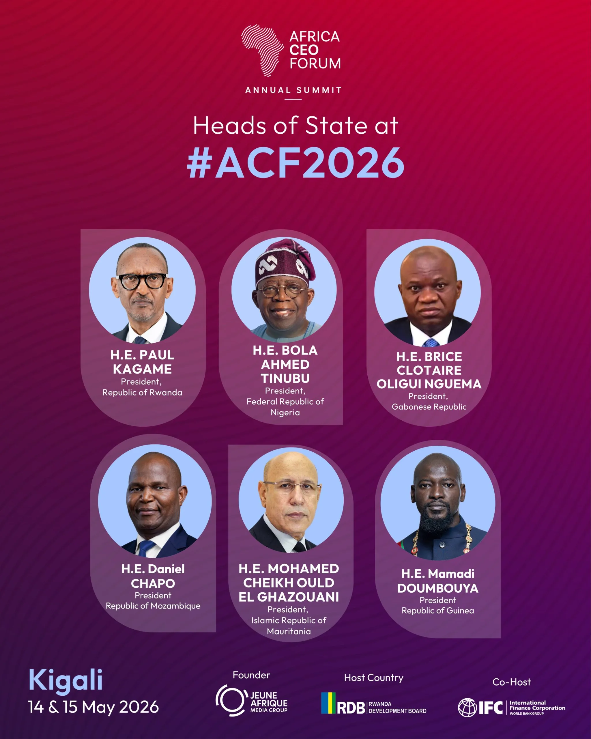 Africa CEO Forum 2026: Kigali au cœur des ambitions économiques du continent africain