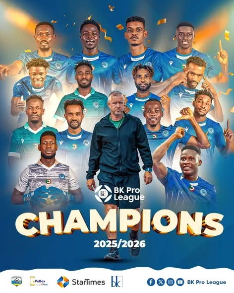 Al Hilal SC sacré champion du BK Pro League 2025-2026 au Rwanda
