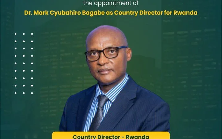 Le WAF annonce la nomination du Dr Mark Cyubahiro Bagabe comme directeur pays pour le Rwanda