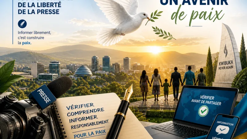 Rwanda, 3 mai 2026: célébrer la liberté de la presse, façonner un avenir de paix