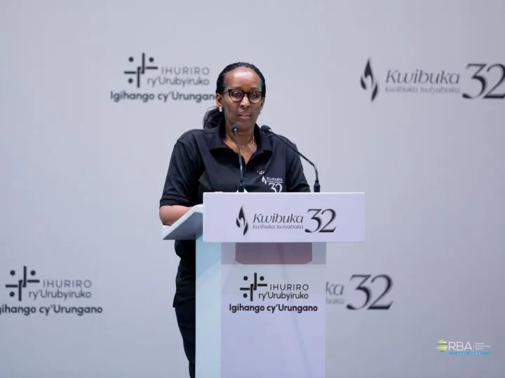 Kwibuka 32: “Le Rwanda a été libéré par des jeunes qui ont risqué leur vie” – Jeannette Kagame confie à la nouvelle génération la mission de préserver l’unité