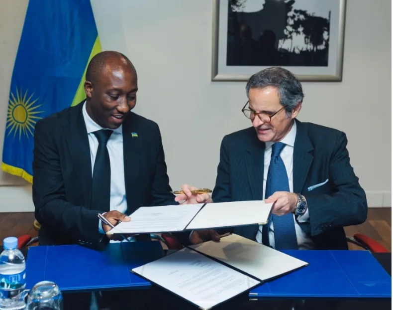 Le Rwanda et l’AIEA signent un accord pour accélérer le développement de l’énergie nucléaire