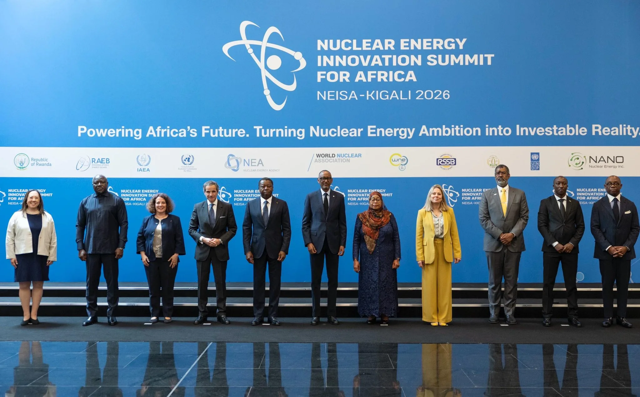 Sommet sur l’innovation de l’énergie nucléaire en Afrique: Kigali au cœur des ambitions énergétiques du continent