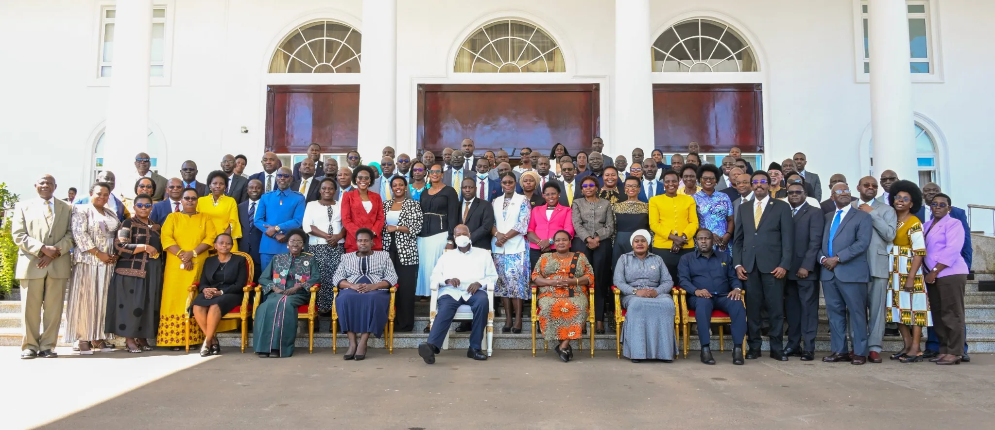 Ouganda: le président Museveni salue son gouvernement sortant et appelle à plus d’intégrité