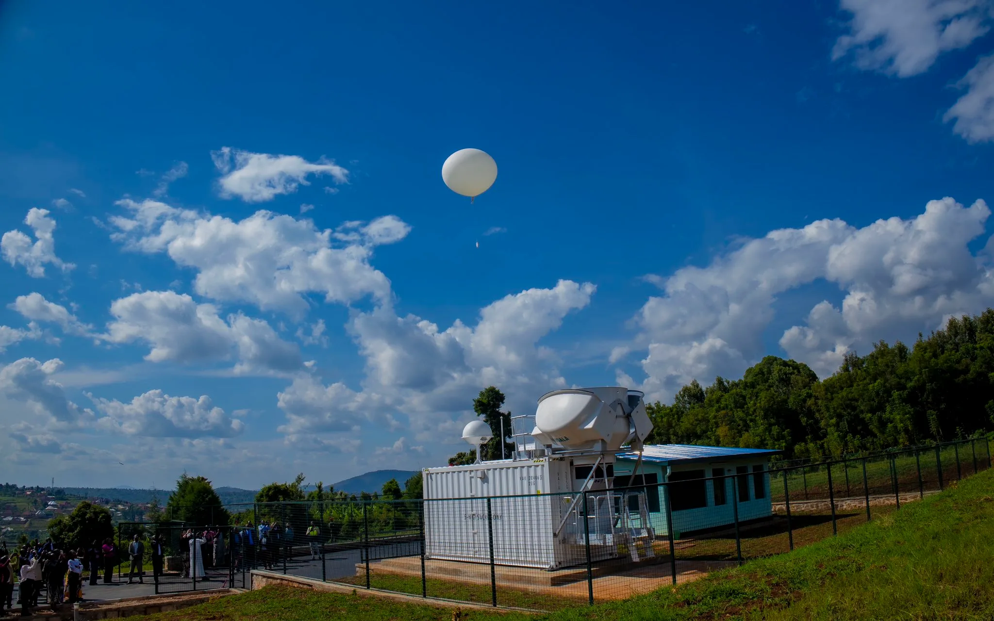 Le Rwanda inaugure sa première station automatisée d’observation de la haute atmosphere