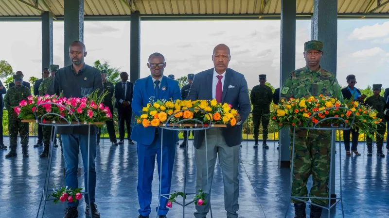 MMI rend hommage aux victimes du génocide contre les Tutsi à Mugina et soutient les rescapés de Kamonyi