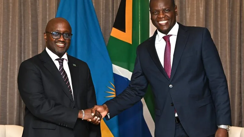 Rwanda–Afrique du Sud: Kigali et Pretoria relancent leur partenariat stratégique