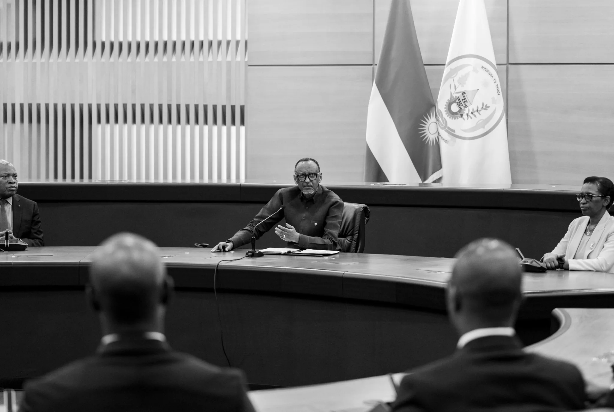 Au Village Urugwiro, Kagame exhorte les nouveaux dirigeants à faire primer l’intérêt national sur les ambitions personnelles