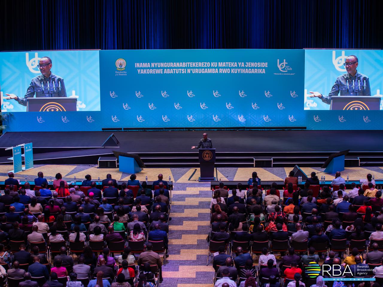 “Le pays ne peut pas être pris en otage par des personnes qui souhaitent altérer l’histoire du pays”: le Président Kagame appelle à la responsabilité collective
