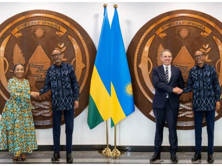 Diplomatie: Paul Kagame échange avec la secrétaire générale du Commonwealth et l’émissaire de l’Union européenne pour les Grands Lacs