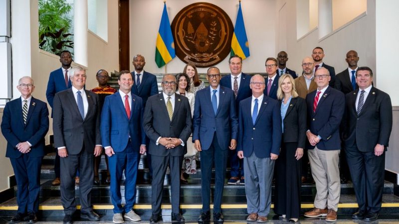 Le président Kagame reçoit une délégation bipartisane du Congrès américain