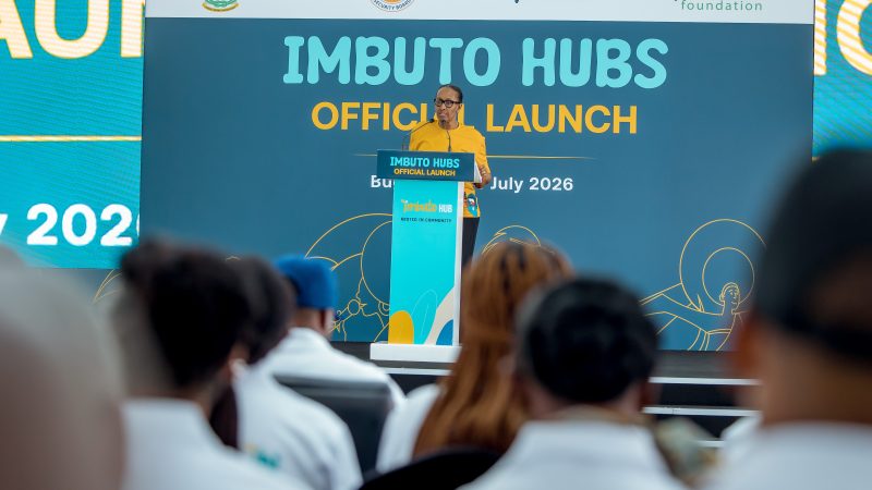 Madame Jeannette Kagame inaugure les premiers “Imbuto Hubs”, de nouveaux espaces communautaires au service de la jeunesse et des familles