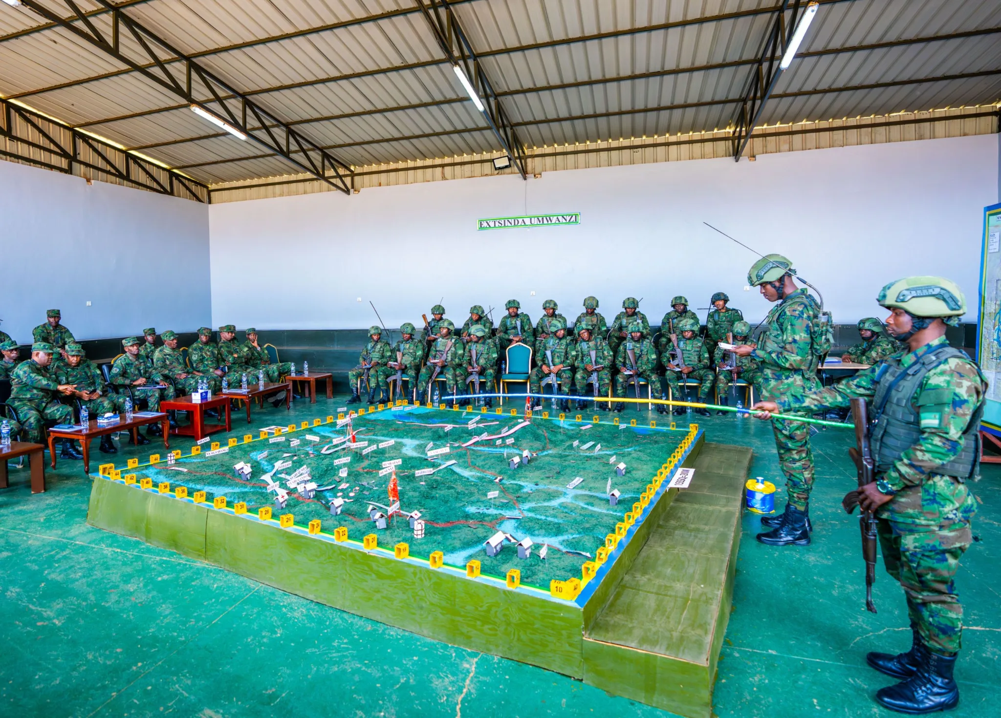 Gabiro: La Brigade d’infanterie des RDF achève une formation avancée de cinq mois