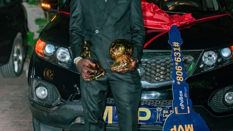 BK Pro League 2025-2026: Jean Claude Girumugisha sacré meilleur joueur de la saison et repart au volant d’une voiture de 15 millions de francs rwandais