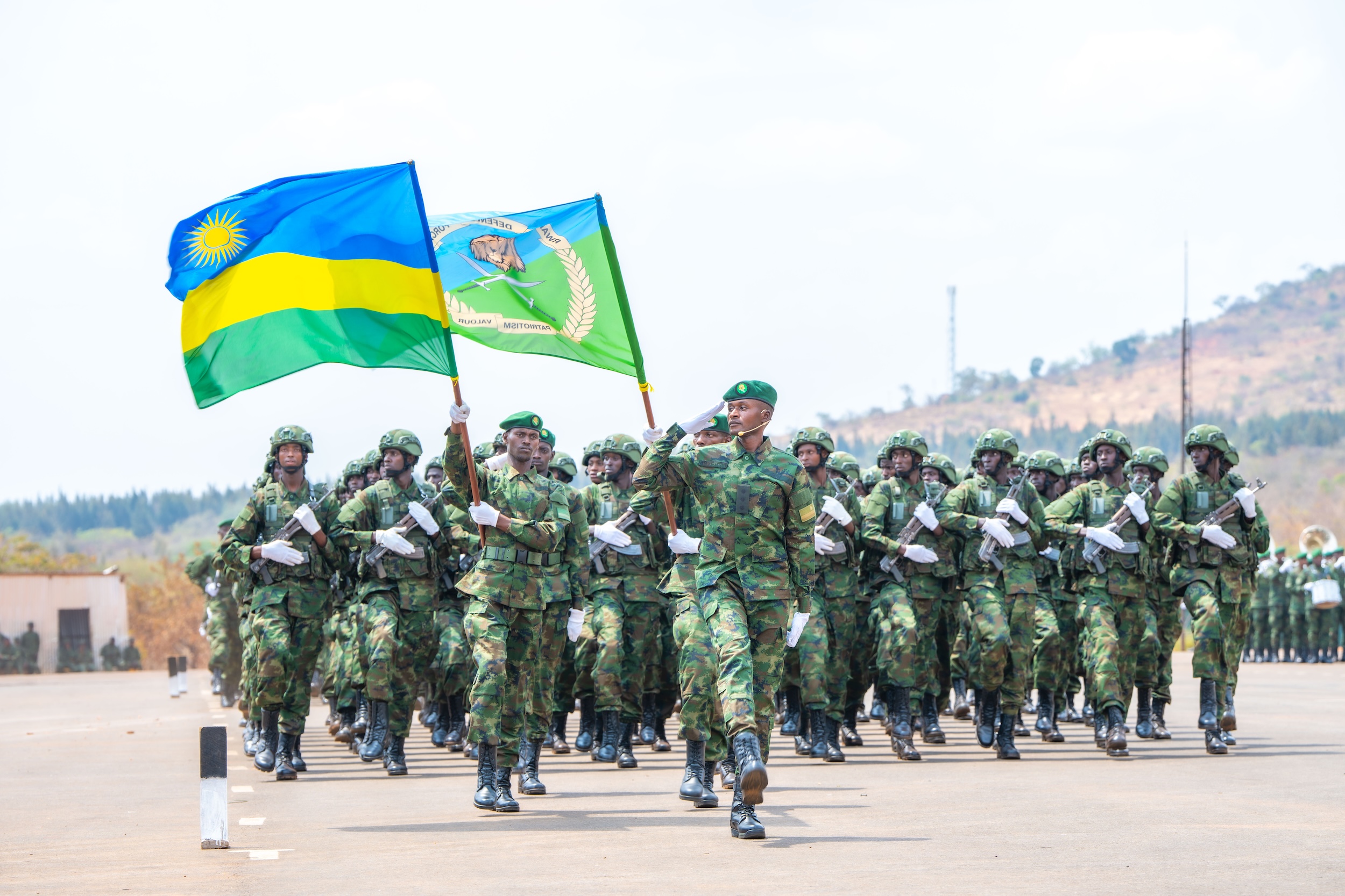 Les RDF accueillent une nouvelle promotion de recrues après six mois de formation militaire de base