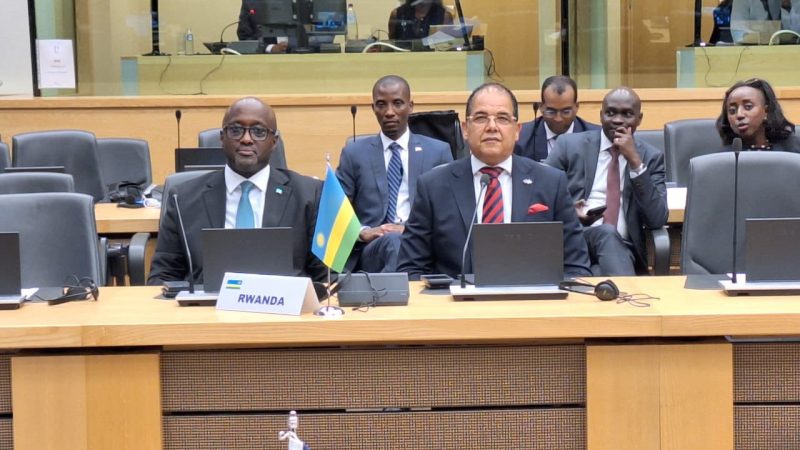 Bruxelles : Olivier Nduhungirehe multiplie les rencontres pour renforcer les partenariats stratégiques du Rwanda