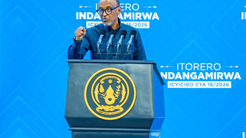 “Soyez des résolveurs de problèmes” –  le message du Président Kagame aux jeunes Indangamirwa
