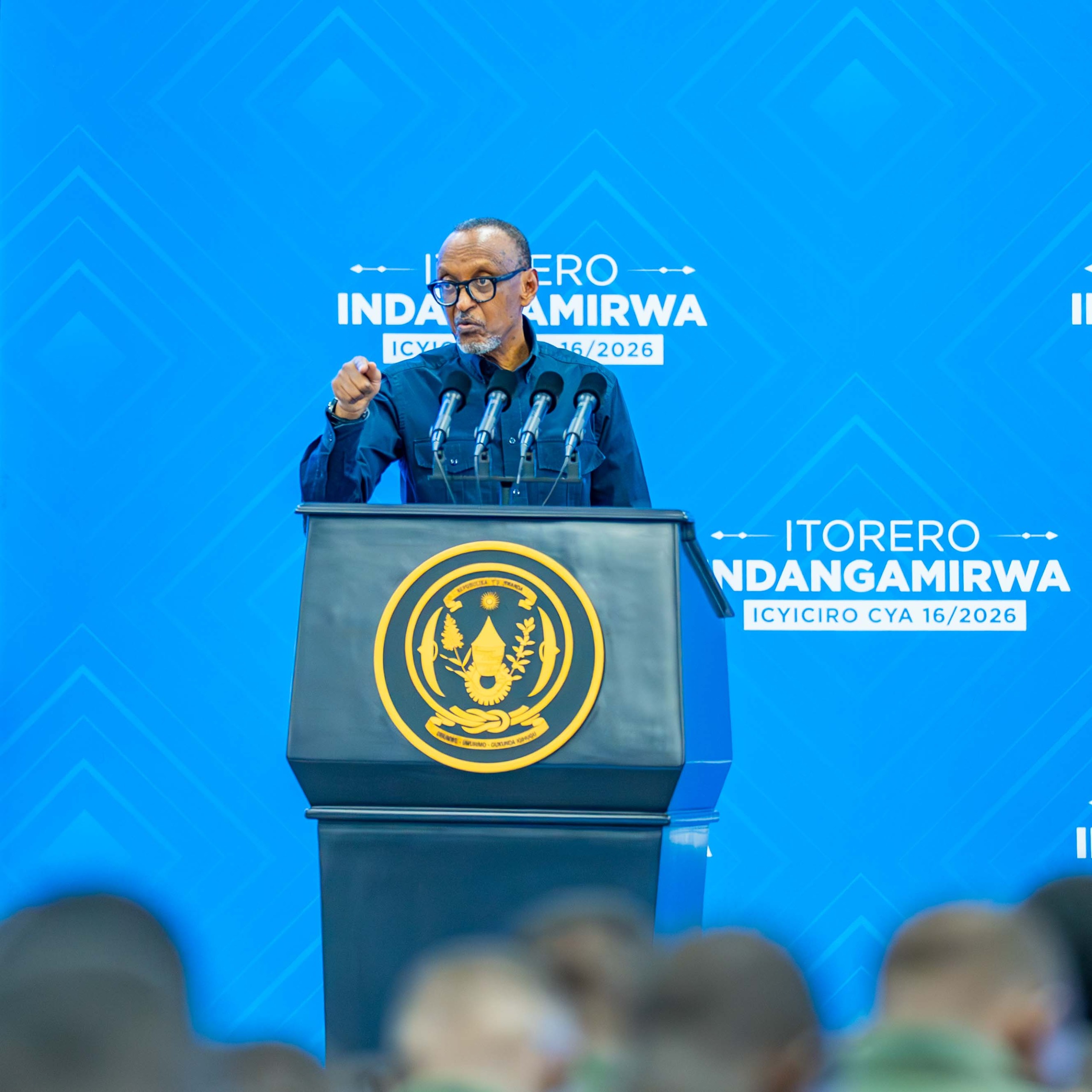 “Soyez des résolveurs de problèmes” –  le message du Président Kagame aux jeunes Indangamirwa