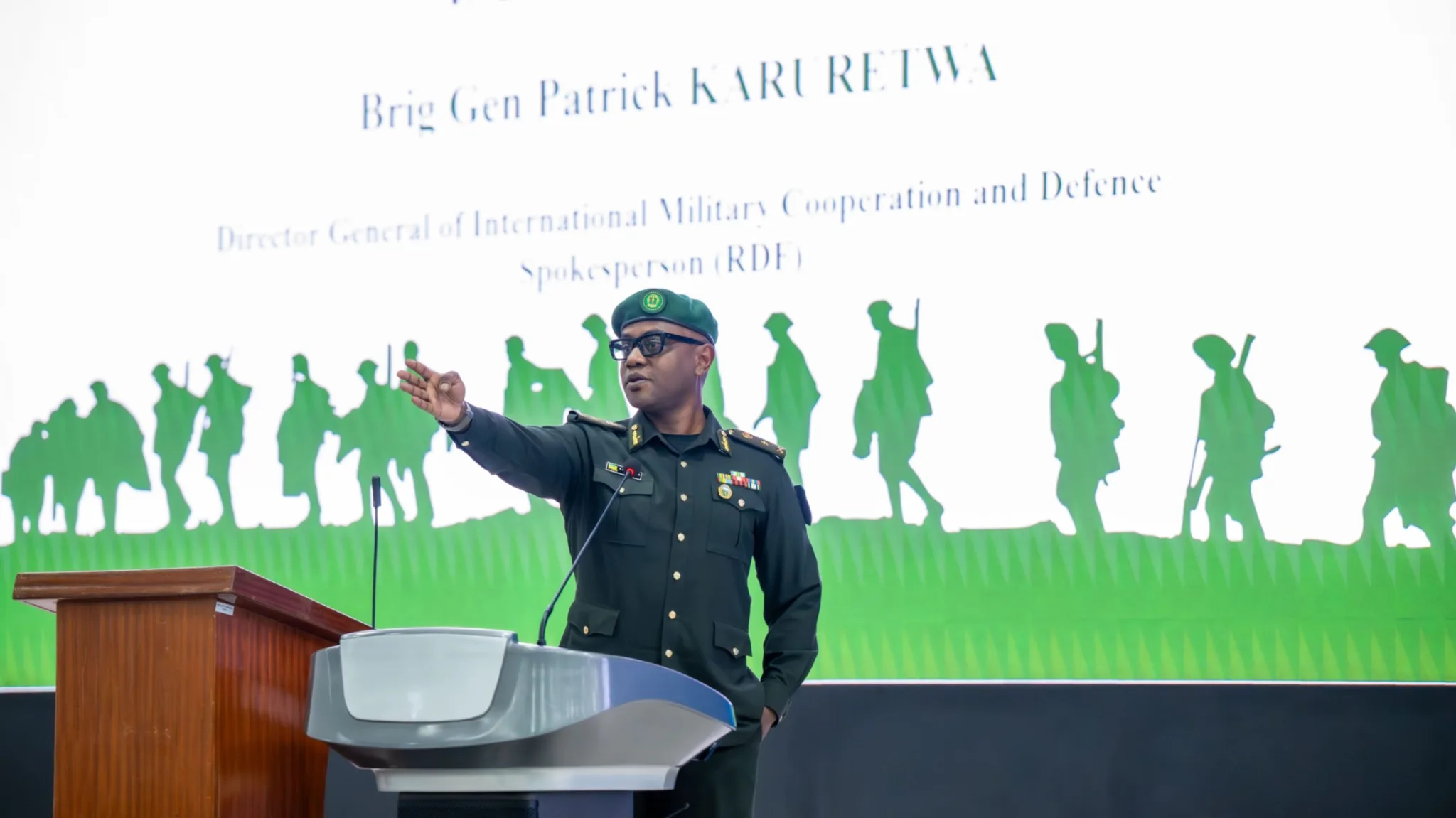 Gabiro: le Général Karuretwa s’adresse à la 16e cohorte d’Indangamirwa