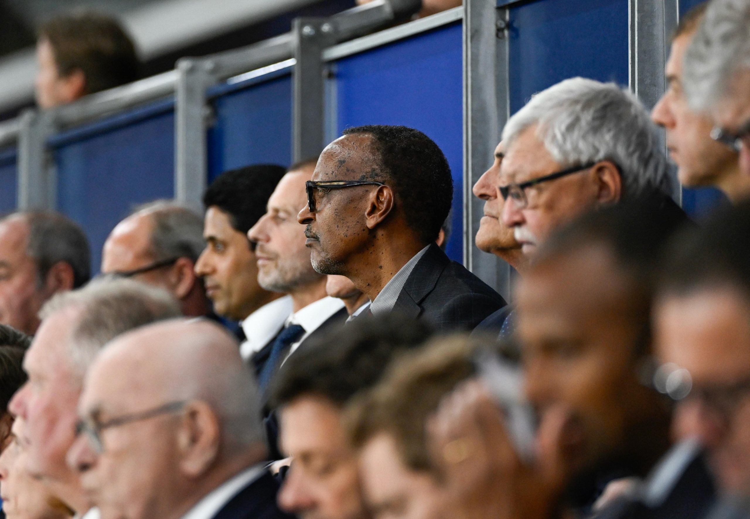 À Salzbourg, Le président Paul Kagame assiste à la Super Coupe de l’UEFA entre le PSG et Aston Villa