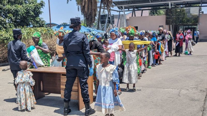 RUBAVU: 406 réfugiés rwandais rentrent de l’est de la RDC