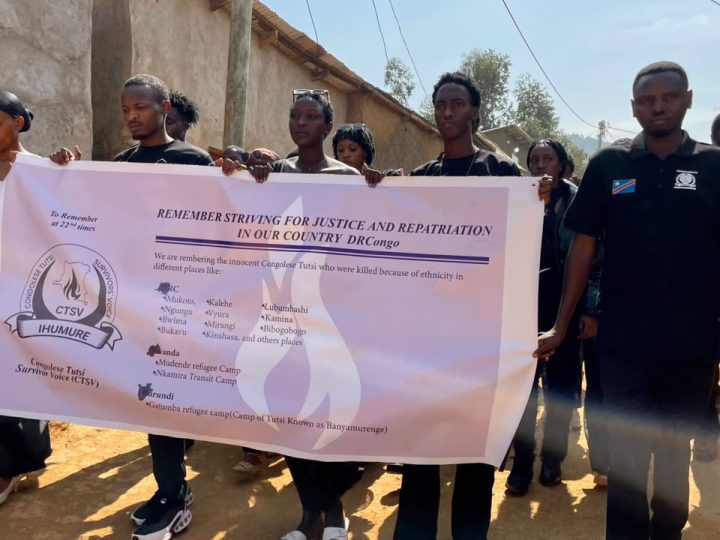 Marche pour la mémoire et la justice: À Kiziba, les réfugiés Tutsis congolais crient leur refus de l’oubli