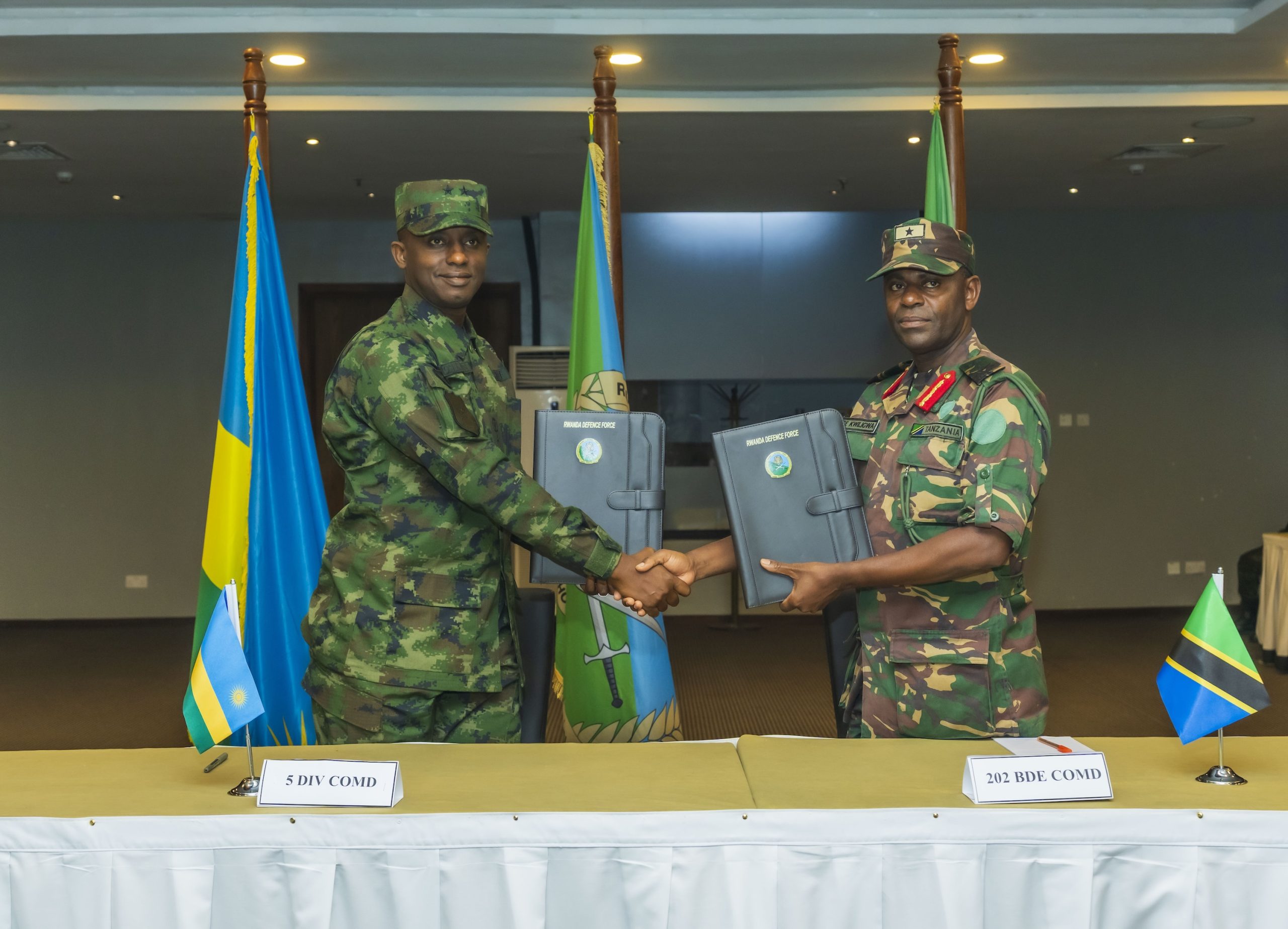 Rwanda-Tanzanie: la 16e réunion des commandants de proximité s’achève à Nyagatare