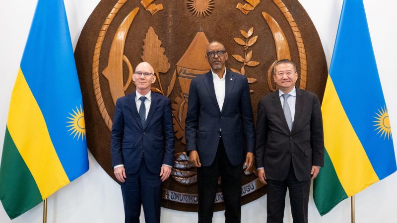 Est de la RDC: Le président Kagame reçoit James Swan au Village Urugwiro