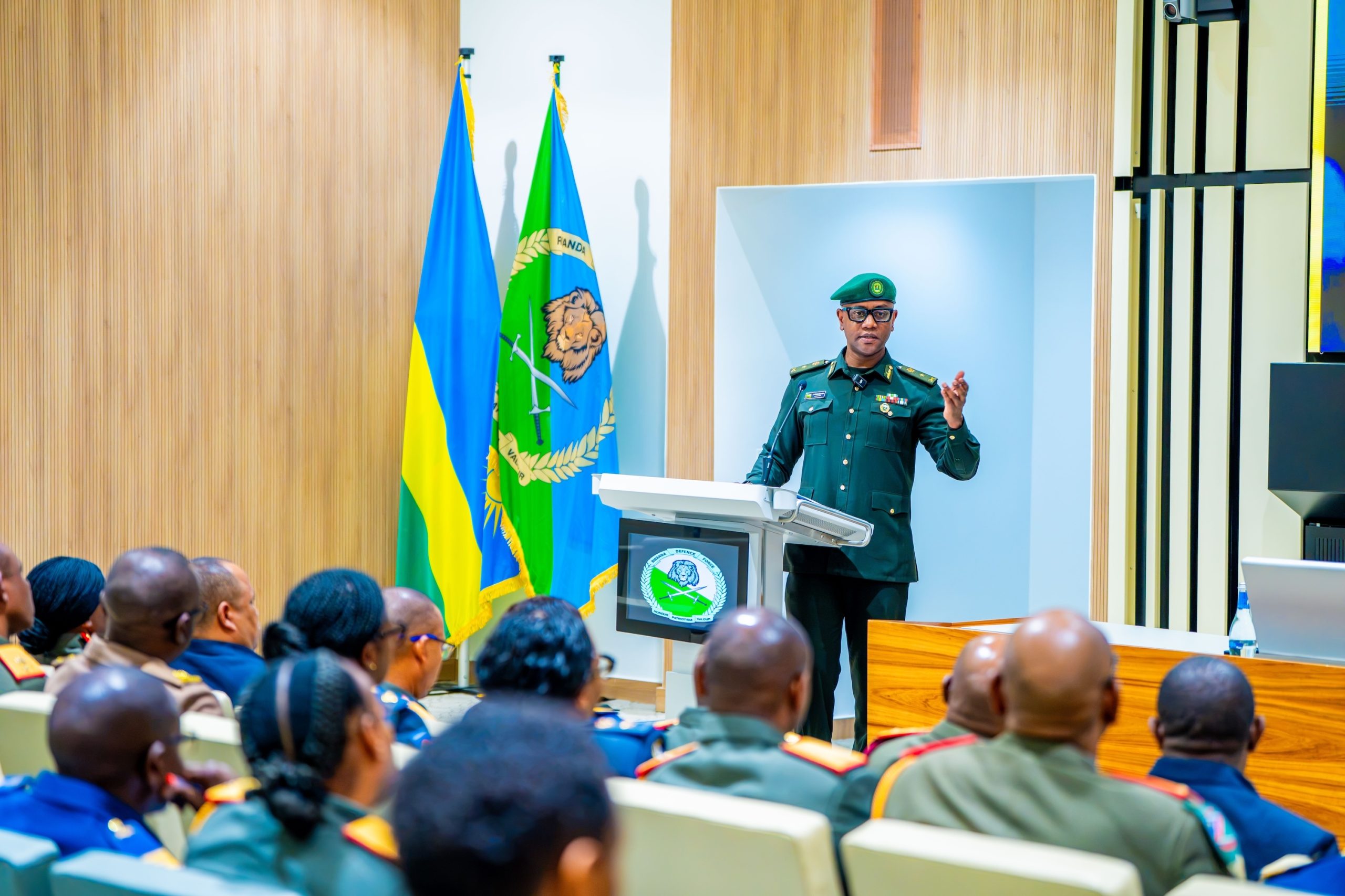 Une délégation du Collège de commandement et d’état-major de la Namibie en visite d’étude au Rwanda