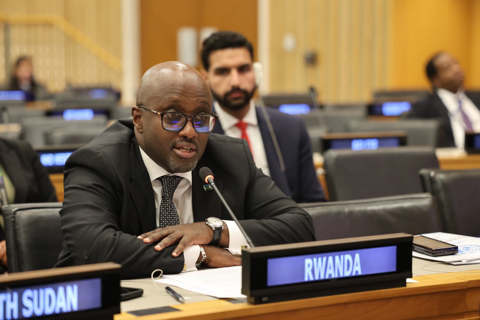 Marathon diplomatique pour le ministre rwandais des Affaires étrangères Olivier Nduhungirehe en marge de l’UNGA81