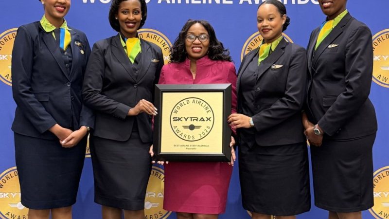 RwandAir sacrée meilleure compagnie aérienne d’Afrique pour la qualité de son personnel en 2026