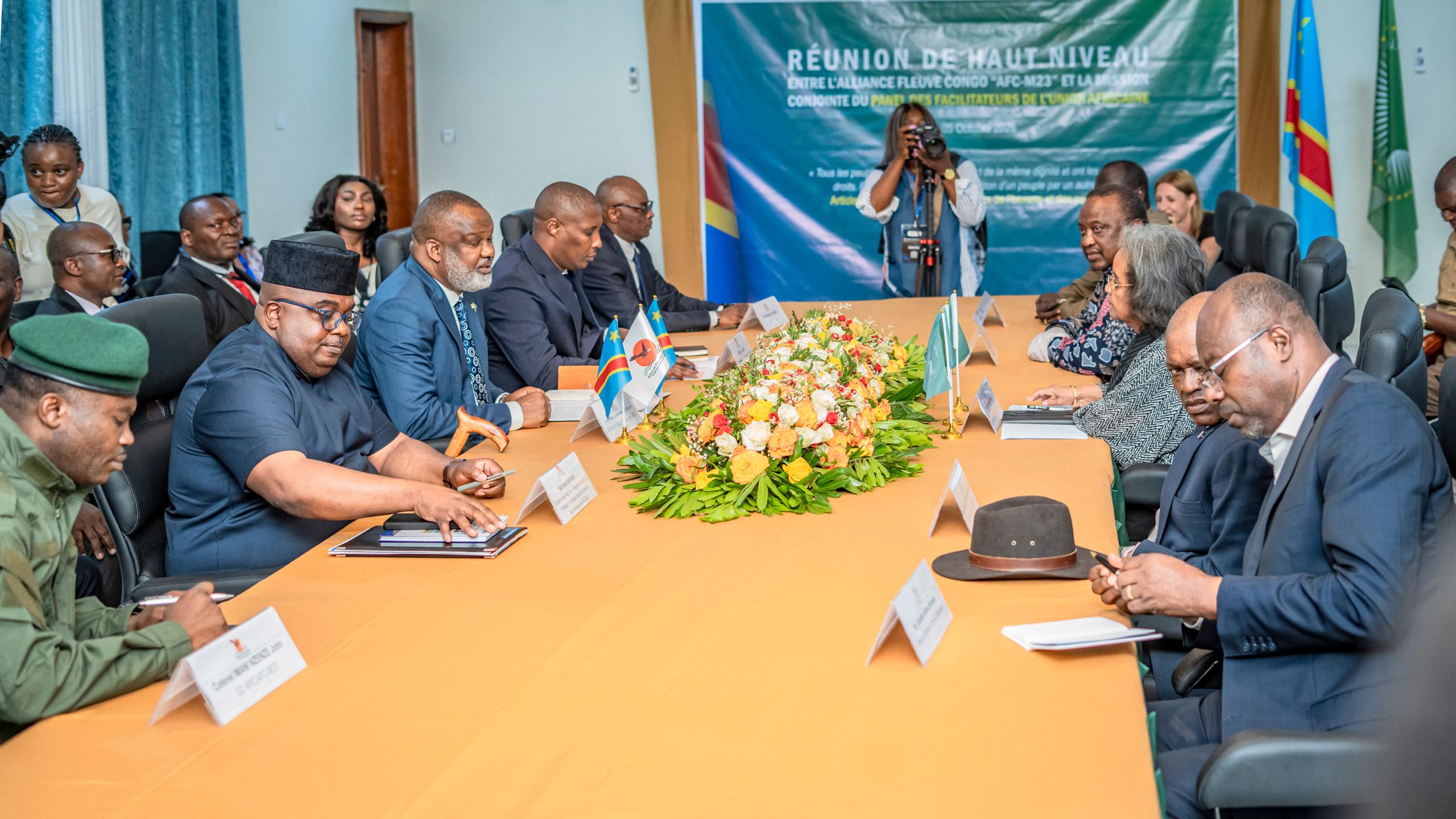 GOMA: l’AFC/M23 reçoit le Panel des facilitateurs de l’Union africaine