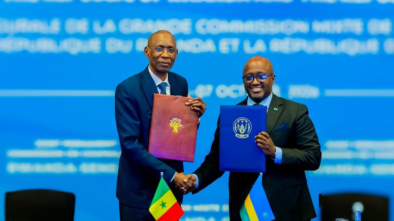 Rwanda-Sénégal: onze accords signés à Kigali pour renforcer la coopération bilatérale