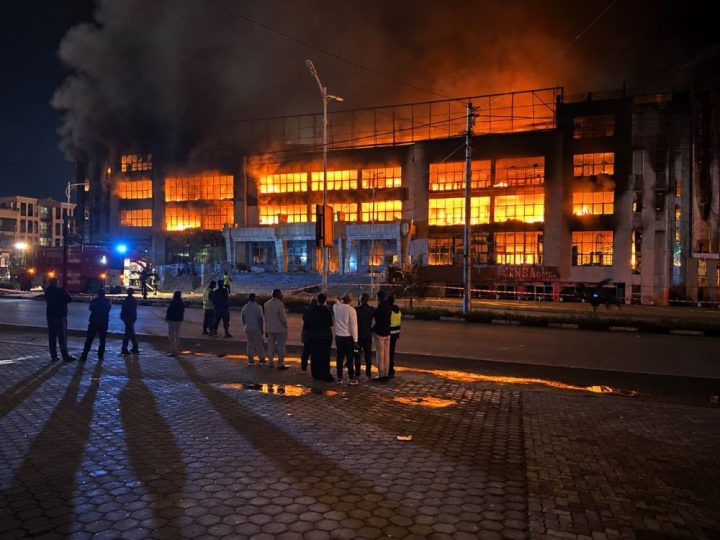 Musanze: Un incendie ravage le marché GOICO, d’importantes pertes redoutées
